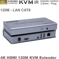 Bộ Khuếch Đại HDMI KVM 4K 120M qua cáp mạng CS-Extender K4K120